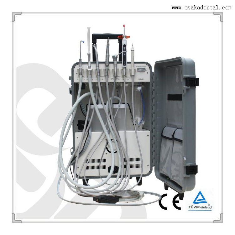 Стоматологическая роскошная портативная стоматологическая установка с колесом