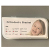 Стоматологический керамический ортодонтический кронштейн эластичный