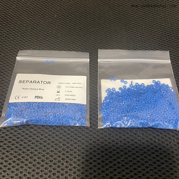 Стоматологический ортодонтический эластичный сепаратор 1000 шт./пакет OSA-P29