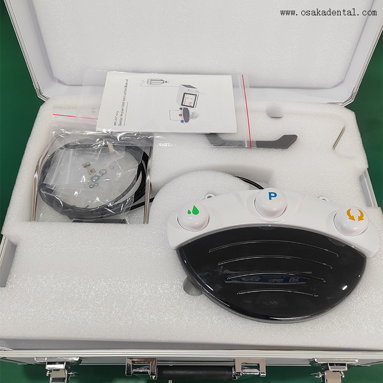 Аппарат для зубной имплантации с оптоволоконным контруглом