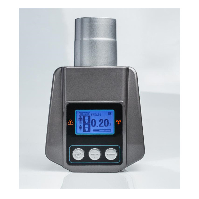 Стоматологический портативный рентгеновский аппарат черного цвета