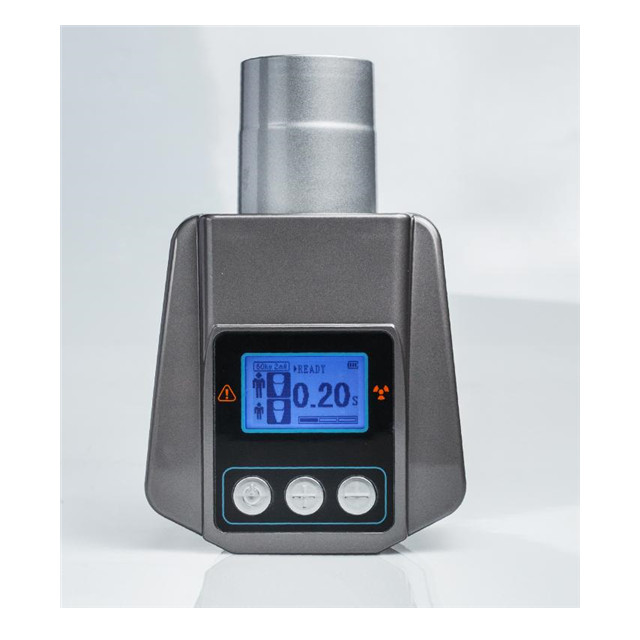 Стоматологический портативный рентгеновский аппарат черного цвета