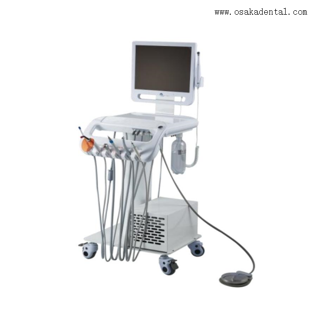 Портативная стоматологическая установка с монитором