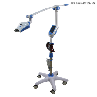 Цифровая панель дисплея Мобильная лампа для отбеливания зубов с колесом