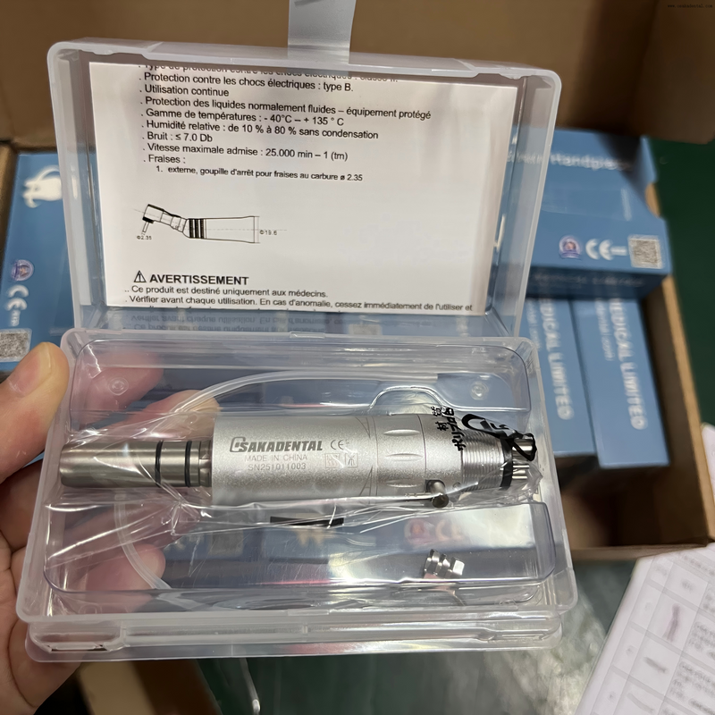 Пневматический двигатель для низкоскоростного набора стоматологических наконечников