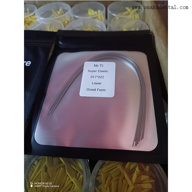 Коррозионностойкие проволоки для ортодонтических дуг из нержавеющей стали