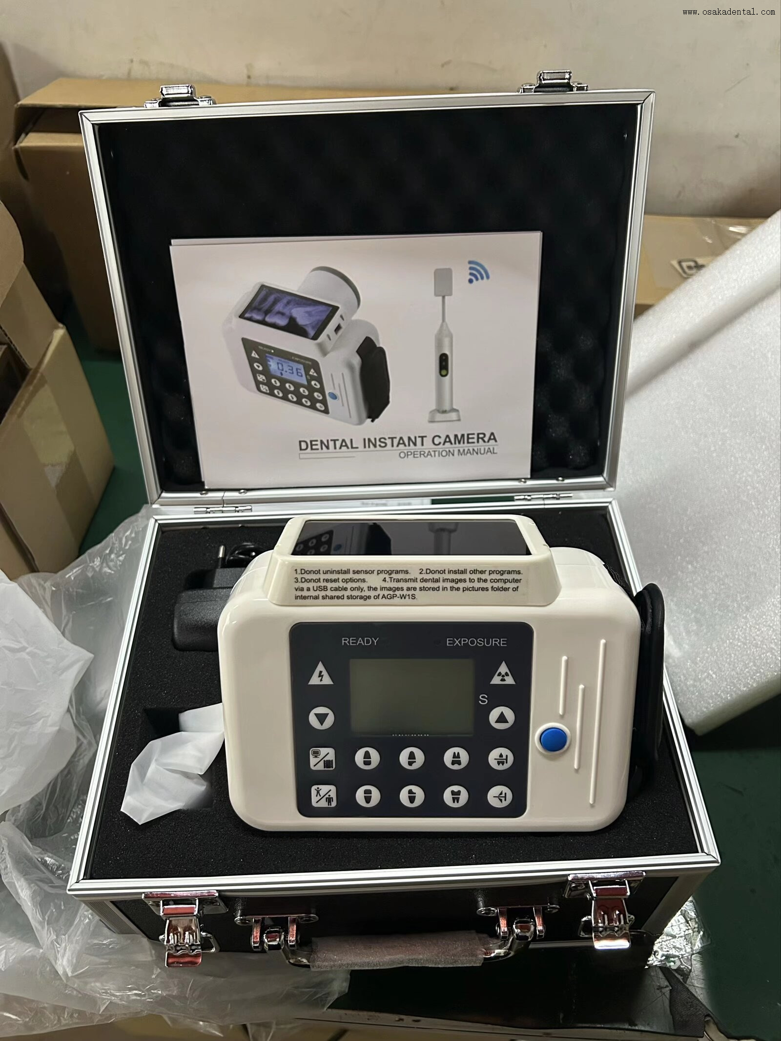 Стоматологический рентгеновский аппарат с беспроводным датчиком