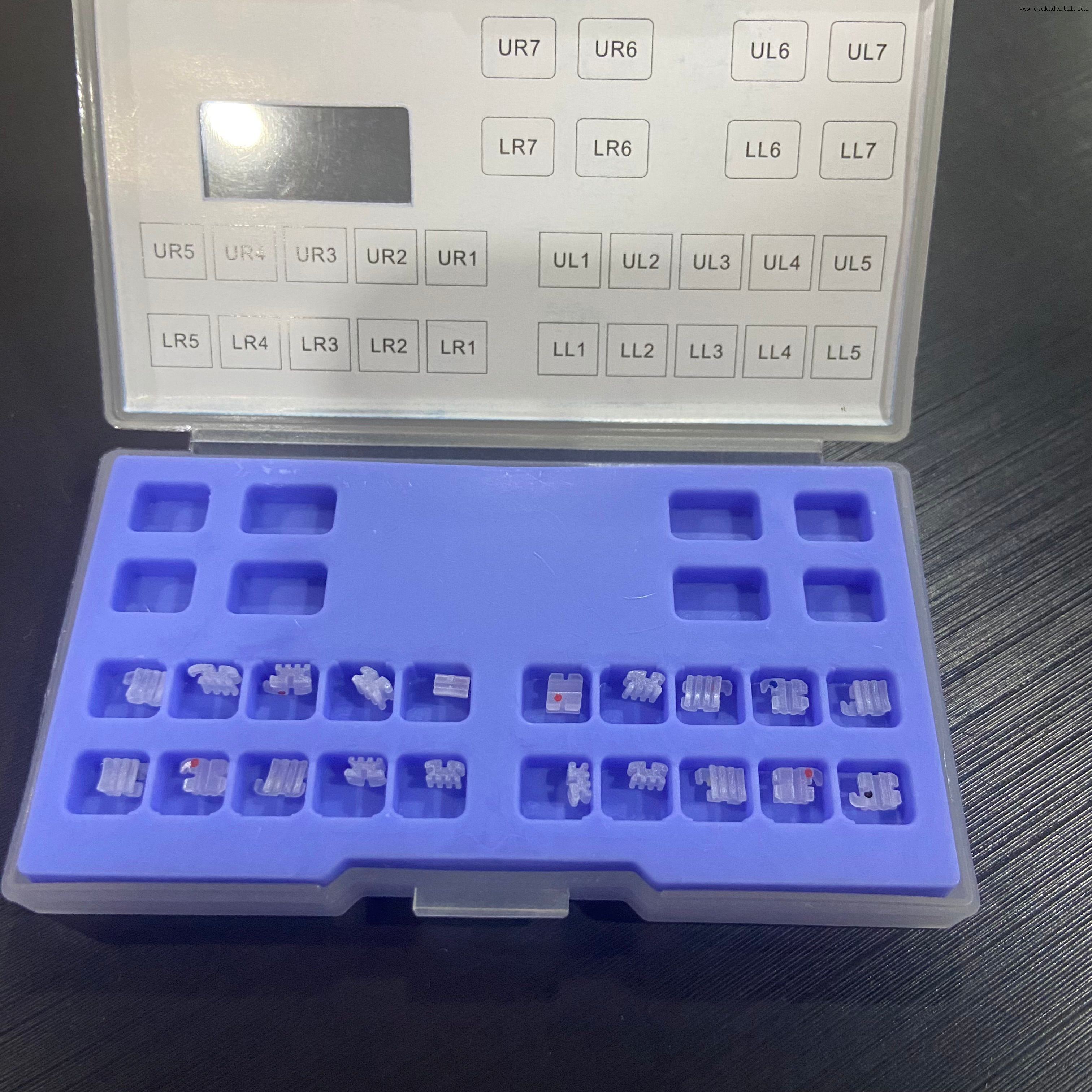 Керамический кронштейн для стоматологической ортодонтии ROTH/MBT 345 Hook OSA-P90-1