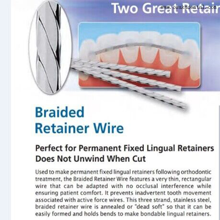 Ортодонтические аксессуары, стоматологический фиксатор из нержавеющей стали