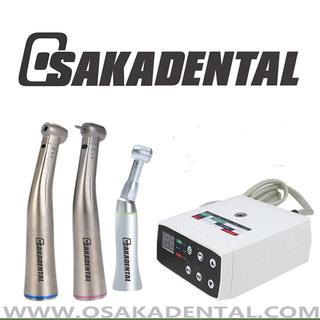 Безбуршовый электродвигатель с угловым хирургическим наконечником