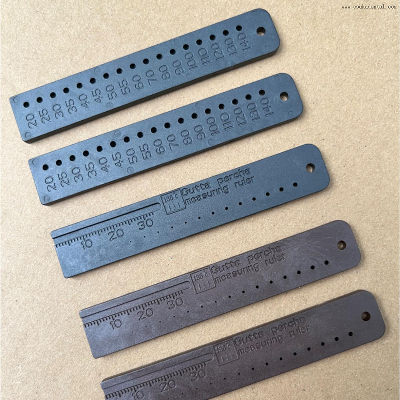 Правило измерения гуттаперчи