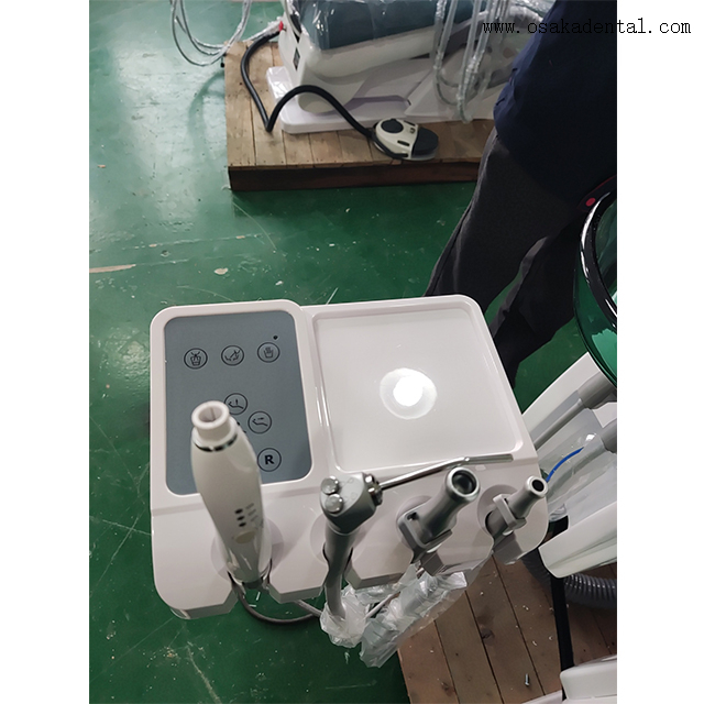 Хирургическое электрическое кожаное стоматологическое кресло