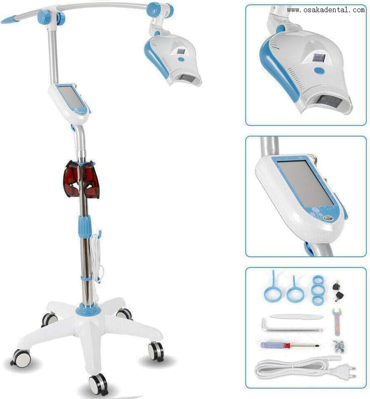 Лампа для отбеливания зубов Mobie с экраном 5 дюймов и колесиком