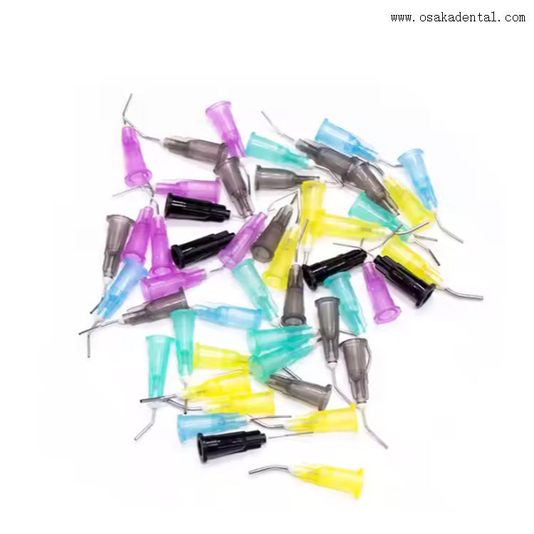 Стоматологические одноразовые предварительно изогнутые насадки Dental Flow