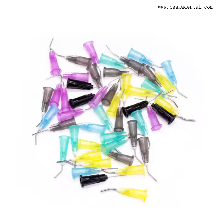Стоматологические одноразовые предварительно изогнутые насадки Dental Flow