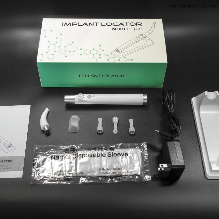 Локатор зубных имплантатов Детектор имплантатов для обнаружения винтов имплантатов