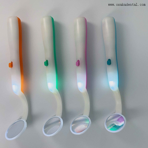 Стоматологическое одноразовое зеркало с подсветкой