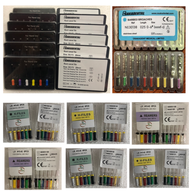 Что такое эндодонтический файл для ручного использования