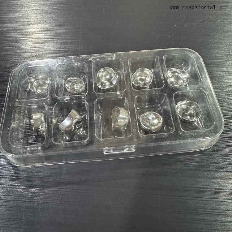 Детская коронка из нержавеющей стали 10шт./упак.