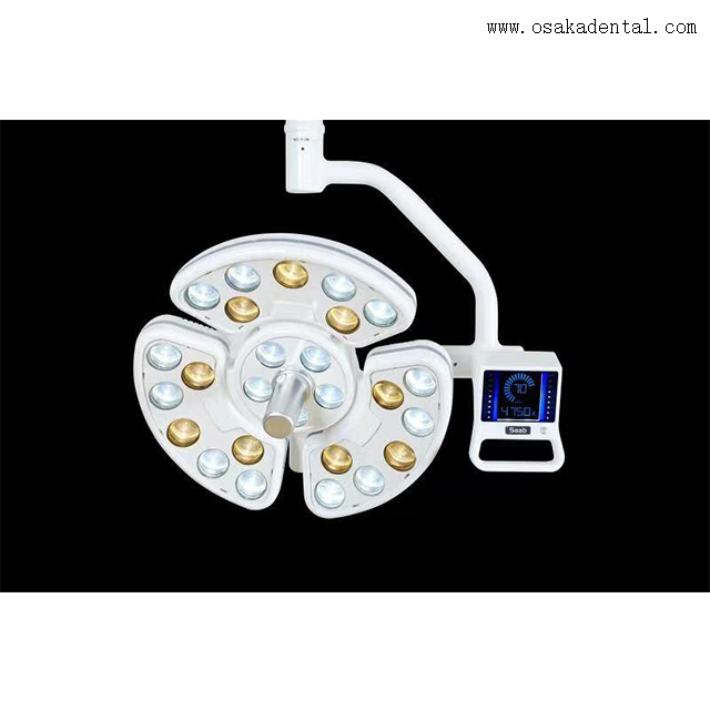 ‌Регулируемая мобильная тележка для стоматологического хирургического светильника с поворотным рычагом на 360°