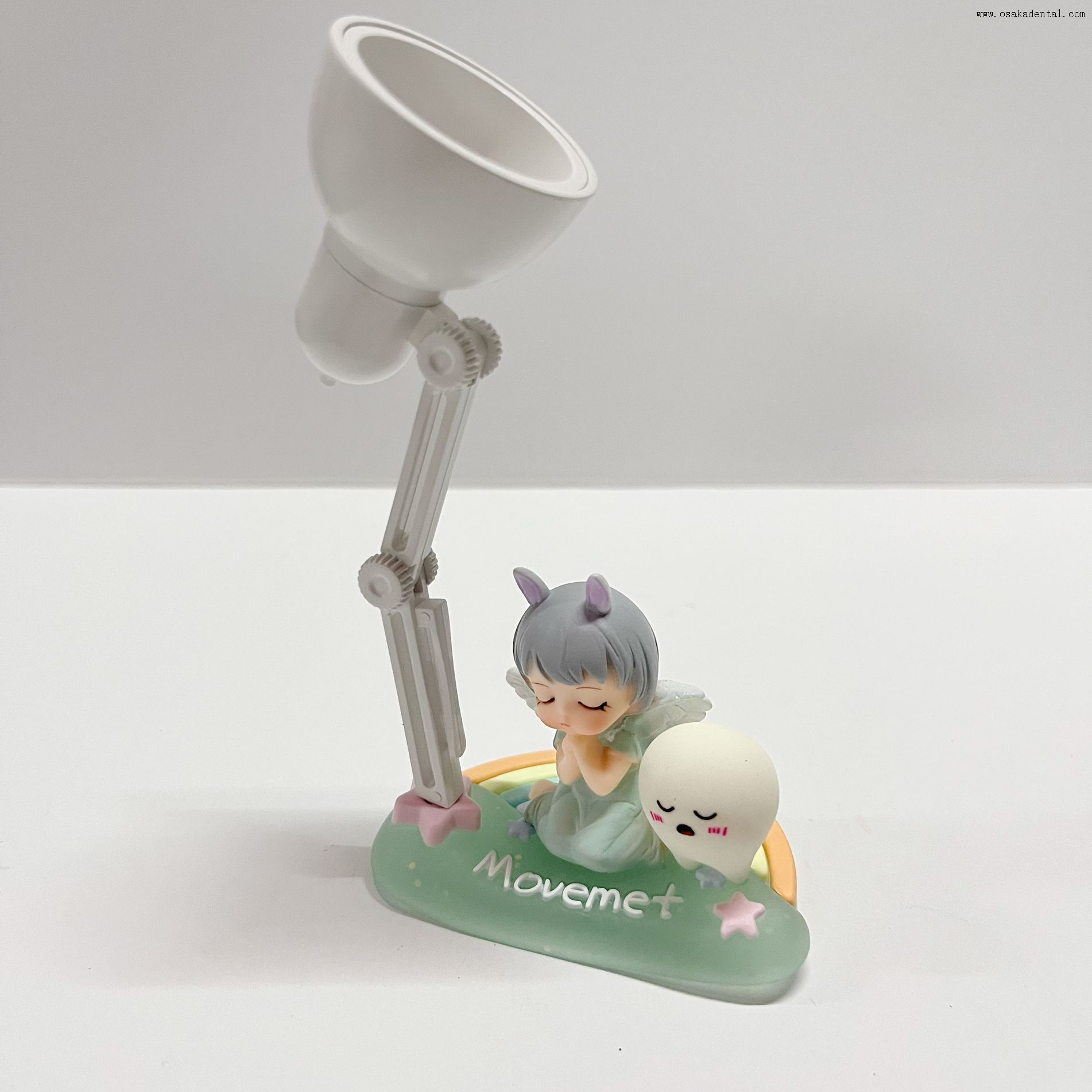 Новая статуя ангела для украшения стоматологического кабинета со светодиодной подсветкой