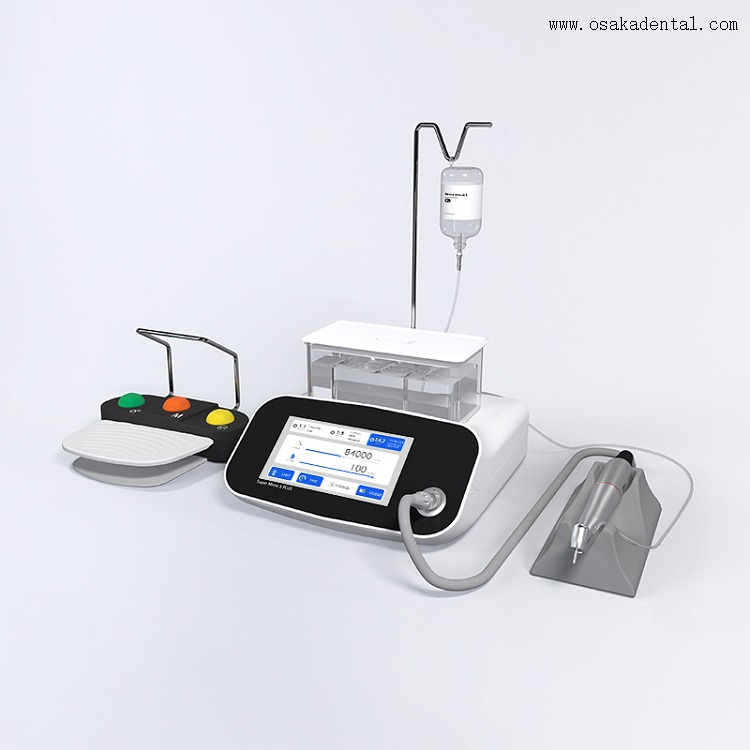 Стоматологический бесщеточный электродвигатель без необходимости подключения к стоматологическому креслу