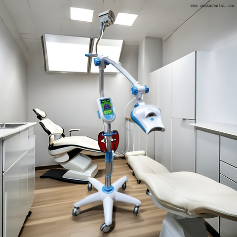 Усовершенствованное устройство для отбеливания зубов для профессиональной чистки и осветления зубов в современных клинических условиях