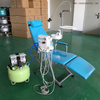 Портативный складной стоматологический стул под мобликой с светодиодом