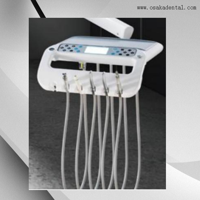 Умное электронное стоматологическое кресло с табуреткой стоматолога