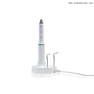 Ручка для стоматологической обтурации, нагревательный штифт которой можно вставить в основание