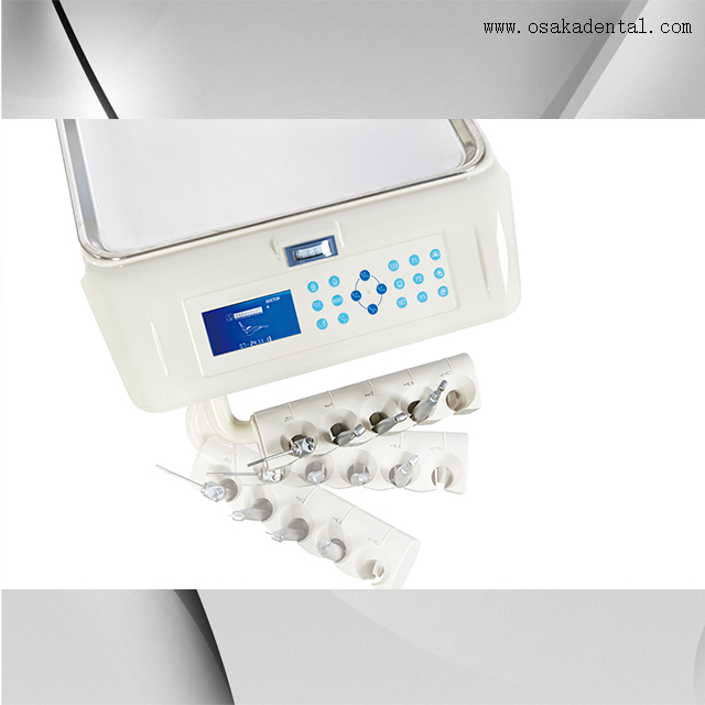 Стоматологическое кресло с хирургическим электрическим покрытием и поворотным лотком для инструментов