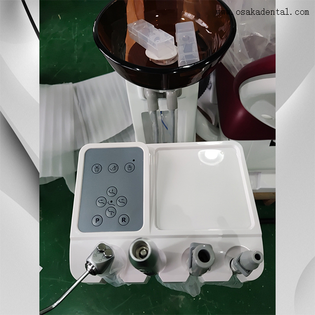 Гидравлическое портативное стоматологическое кресло с монитором