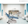 Роскошное стоматологическое кресло с верхним лотком для инструментов 
