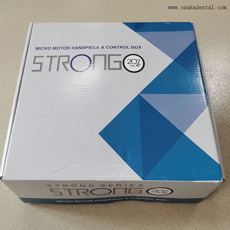 Стоматологический микромотор Strong 210 с различными наконечниками