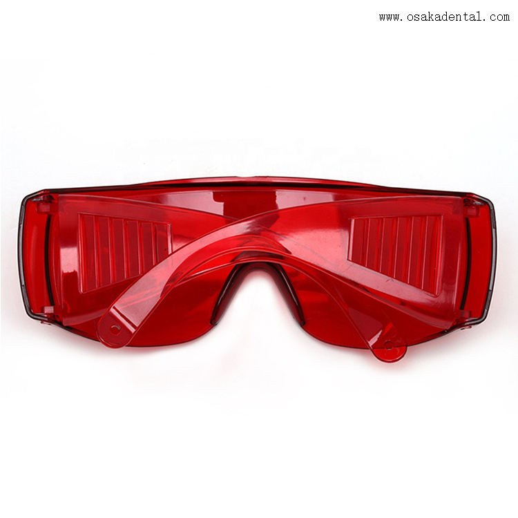 Оранжевые светоотверждаемые защитные очки против запотевания