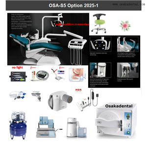 Популярное кожаное стоматологическое кресло с 12 опциями, вариант «все в комплекте» 2025-1