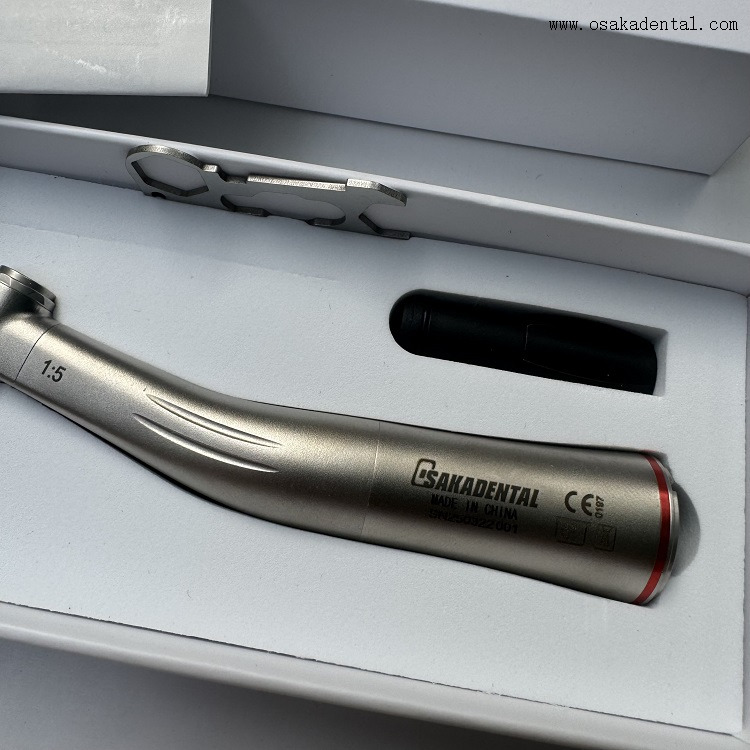 Стоматологический угол 1:5 с внутренним оптоволоконным каналом