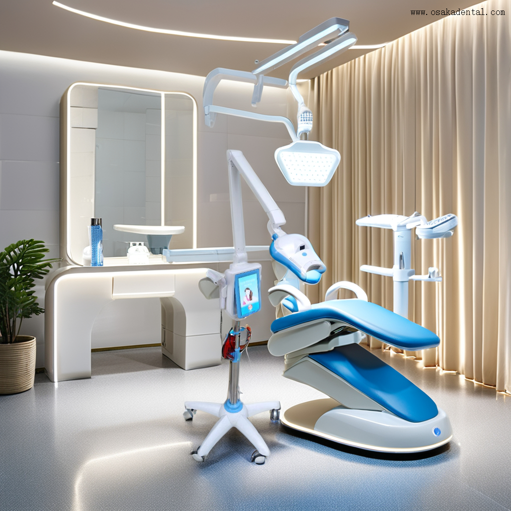 Усовершенствованное устройство для отбеливания зубов для профессиональной чистки и осветления зубов в современных клинических условиях