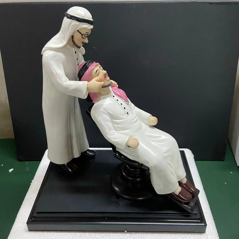 Профессиональная статуэтка доктора из стоматологической смолы для демонстрации в клинике