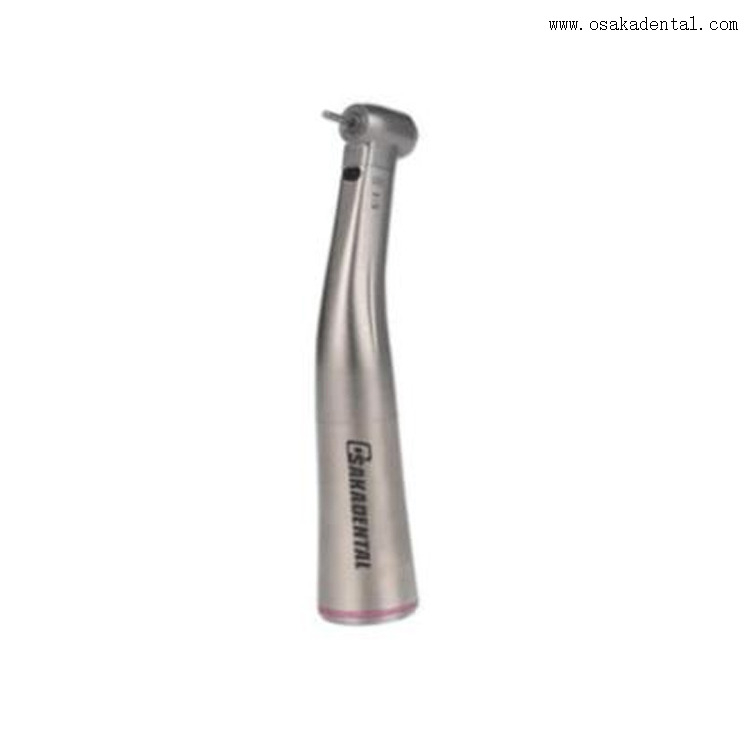 Стоматологический электродвигатель без бурша с угловым наконечником 1:5, оптоволоконным кабелем