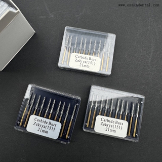 Стоматологические боры FG Golden Titanium Zekrya карбидные 10 шт./кор.