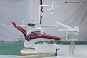 Электрический светодиодный стоматологический стул с полным вариантом