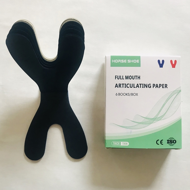 Новый полный рот артикулированные бумаги синий и красный