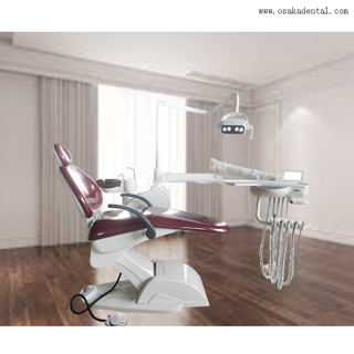 Стоматологический стул со светодиодной лампой / элегантным зубовным креслом