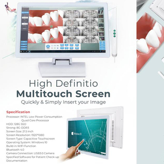 Сенсорный экран стоматологической интраоральной камеры и монитор с WiFi