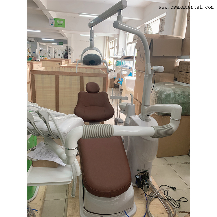 Высококлассное стоматологическое кресло с подставкой для инструментов