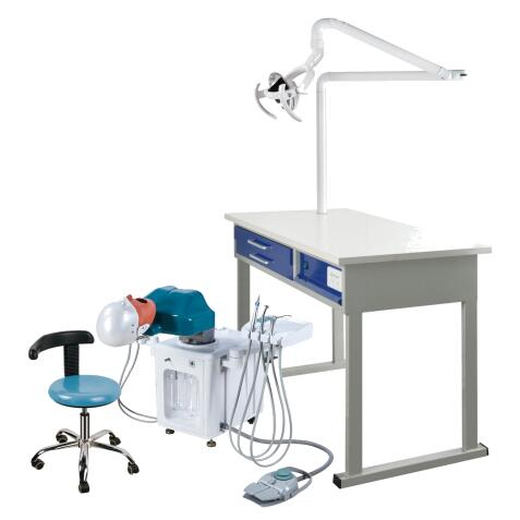 Система обучения стоматологов со стоматологической рабочей станцией для стоматологической школы