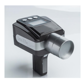 Стоматологический портативный рентгеновский аппарат белого и черного цвета