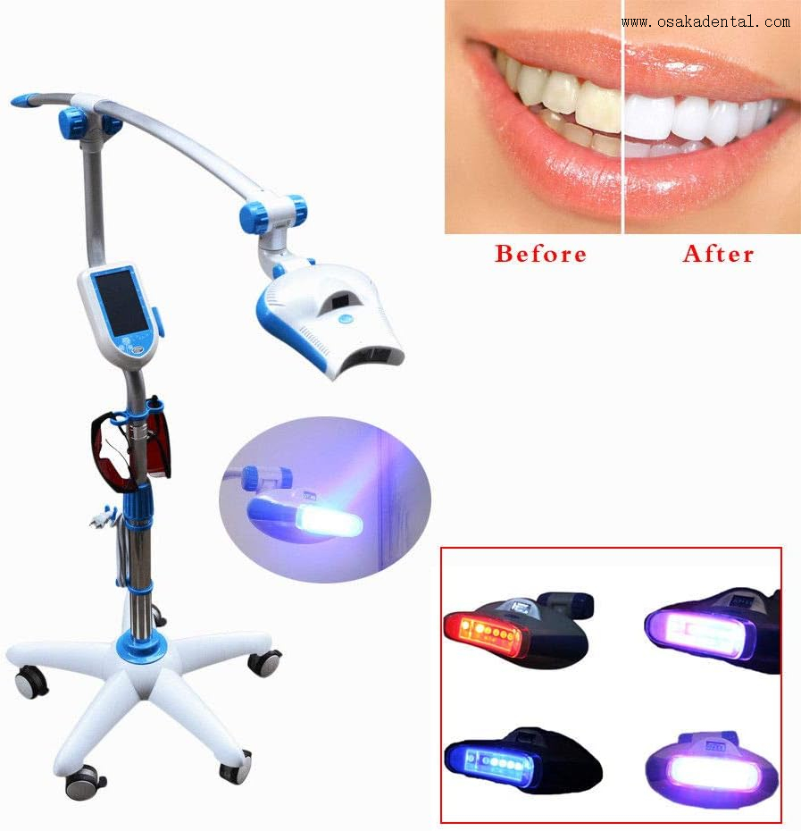 Лампа для отбеливания зубов Mobie с экраном 5 дюймов и колесиком