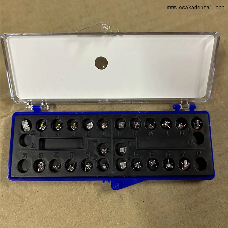 Силовая цепная лигатура Tie Niti Archwire Молярные ленты Набор ортодонтических брекетов для щечной трубки